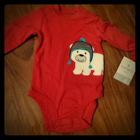 Carter's Baby Bear Bodysuit 6 month - Picture 1 of 3